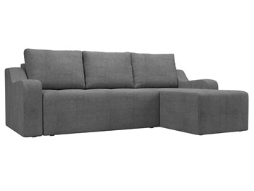 Угловой диван для гостиной Элида, Серый (рогожка) в Березниках