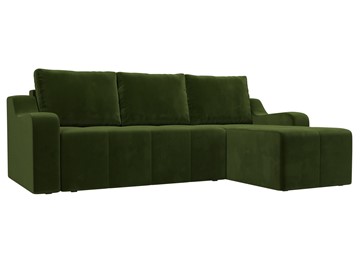 Угловой диван Элида, Зеленый (микровельвет) в Перми