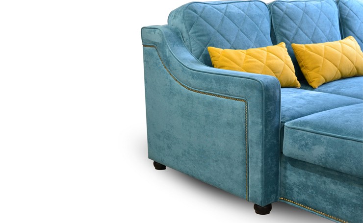 Угловой диван Фортуна с оттоманкой в Перми - изображение 1