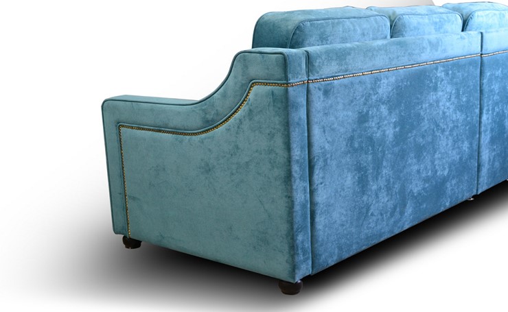 Угловой диван Фортуна с оттоманкой в Перми - изображение 2