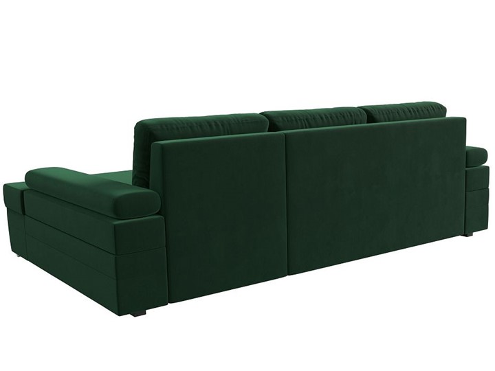 Угловой диван Канкун, Зеленый (Велюр) НПБ в Перми - изображение 3