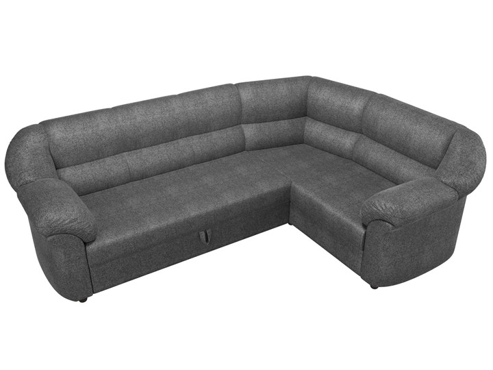 Большой угловой диван Карнелла, Серый (рогожка) в Перми - изображение 5