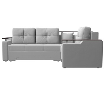 Угловой диван для гостиной Комфорт, Белый (экокожа) в Перми - предосмотр 1