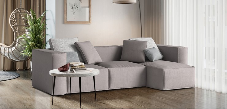 Угловой диван Майя с оттоманкой в Перми - изображение 5
