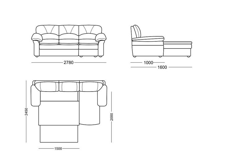 Угловой диван Моника люкс в Перми - изображение 6