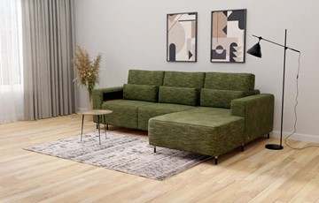 Угловой диван FLURE Home P-0-M ДУ (П1+Д2+Д5+П1) в Перми