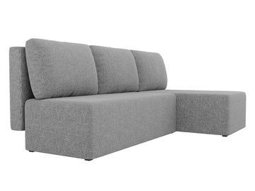 Угловой диван с оттоманкой Поло, Серый (рогожка) в Чайковском - предосмотр 2