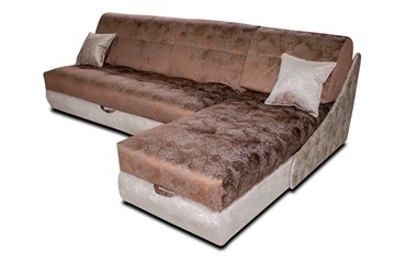 Угловой диван с оттоманкой Аккордеон-Z (сп.м. 1300х2050) в Перми