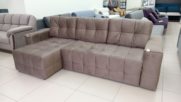 Угловой диван с оттоманкой Реал ДУ Graund 03 велюр в Кунгуре