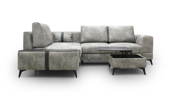 Угловой диван с узкой спинкой Даллас  м6,2+м3+м4+м9+м6+м15 отдельный +2 малые подушки+ящик в малой части в Березниках