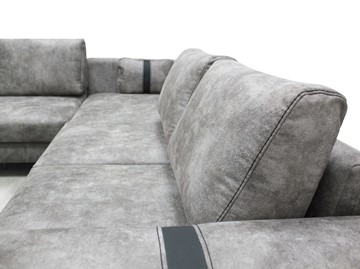 Угловой диван с узкой спинкой Даллас  м6,2+м3+м4+м9+м6+м15 отдельный +2 малые подушки+ящик в малой части в Перми - предосмотр 4