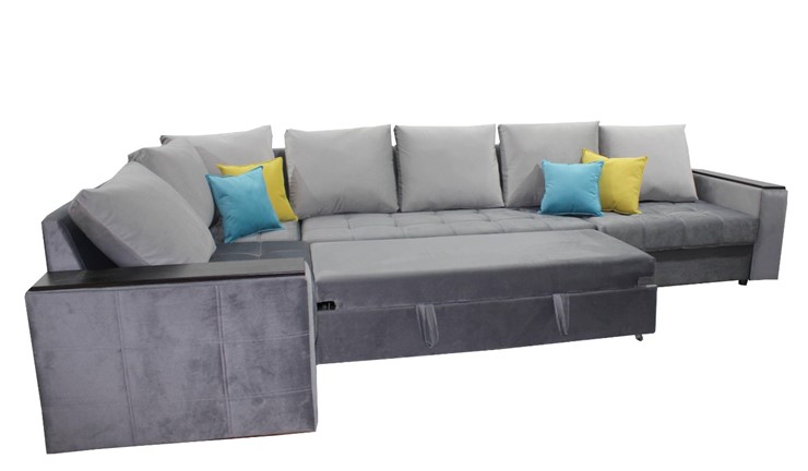 Угловой диван Sorrento 411 (Серый) в Чайковском - изображение 1