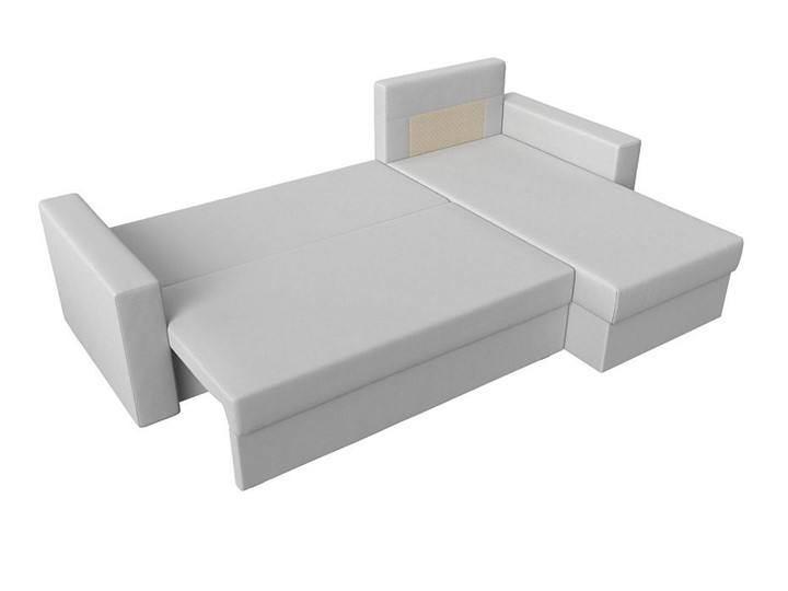 Угловой диван Траумберг Лайт, Белый (Экокожа) в Перми - изображение 2
