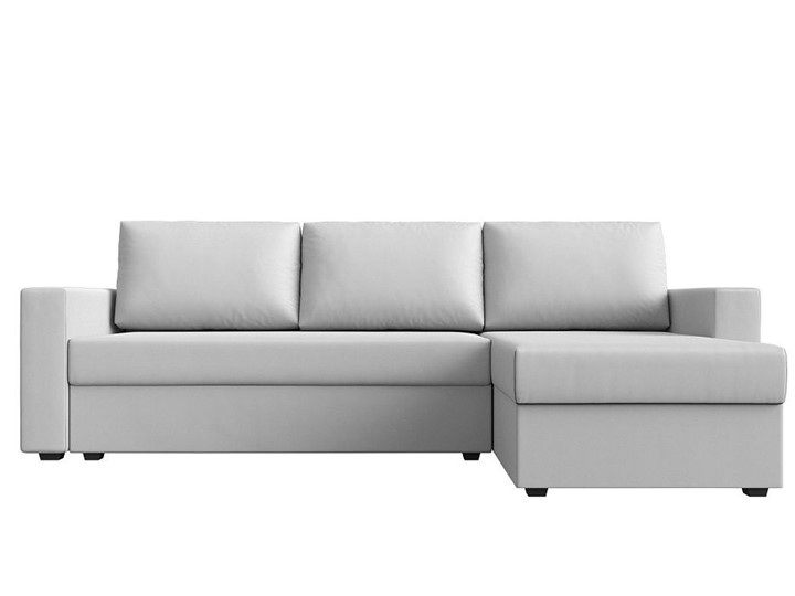 Угловой диван Траумберг Лайт, Белый (Экокожа) в Перми - изображение 5