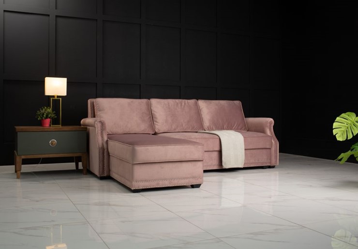 Угловой диван с оттоманкой VANESSA 2400х1700 в Перми - изображение 8