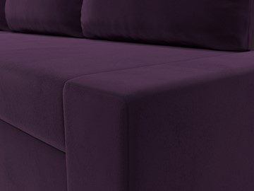 Угловой диван Версаль, Фиолетовый/Бежевый (велюр) в Перми - предосмотр 3