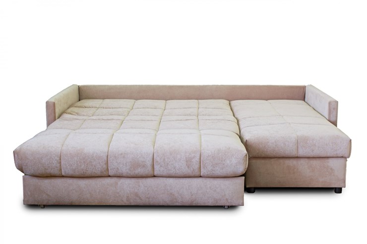 Угловой диван Аккордеон 043, 1400 с оттоманкой 700, ППУ в Перми - изображение 1
