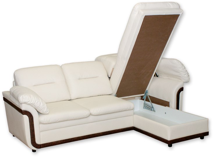 Угловой диван Лион (с оттоманкой) в Перми - изображение 2