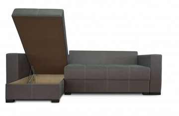 Угловой диван Fashion soft 210 (Uno grey + Brix latte) в Перми - предосмотр 2
