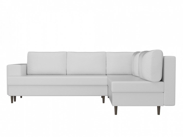 Угловой диван Сильвана, Белый (экокожа) в Перми - изображение 3