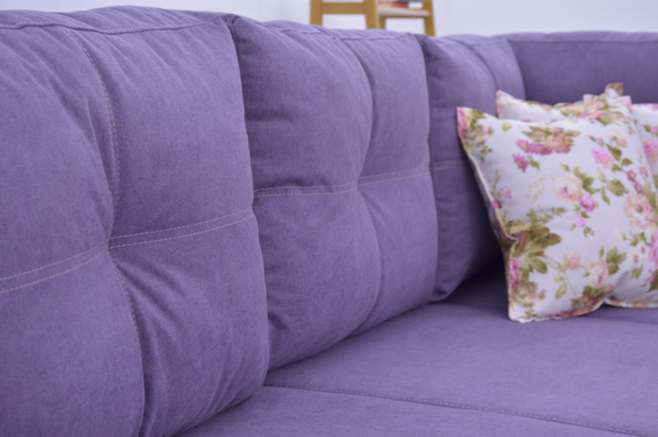 Угловой диван Bianka (Candy plum+Arcadia roze) в Перми - изображение 5