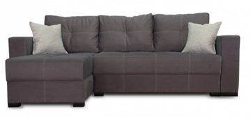 Угловой диван Fashion soft 210 (Uno grey + Brix latte) в Перми - предосмотр