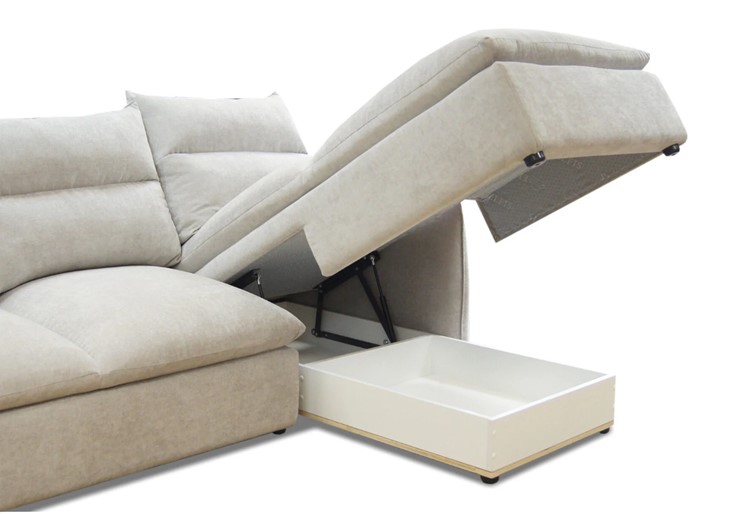Угловой диван с оттоманкой Лаура в Перми - изображение 3
