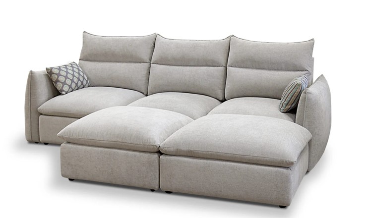 Угловой диван с оттоманкой Лаура в Перми - изображение 5