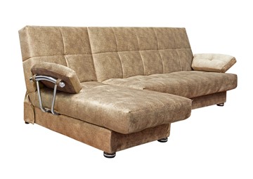 Угловой диван FLURE Home Милана 6 ДУ с хром. подлокотниками, НПБ в Перми
