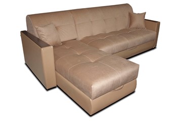 Угловой диван с оттоманкой Аккордеон-1 (сп.м. 800х2050) в Чайковском