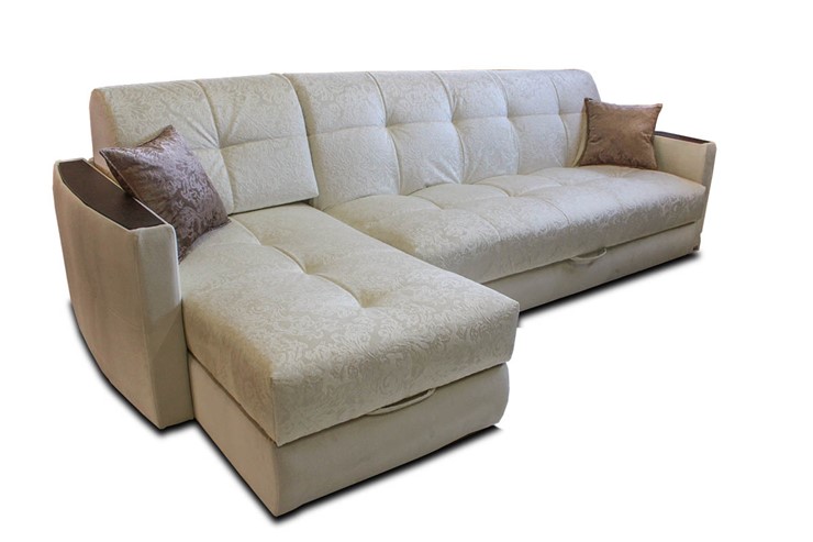 Угловой диван с оттоманкой Аккордеон-К (сп.м. 1500х2050) в Перми - изображение 2