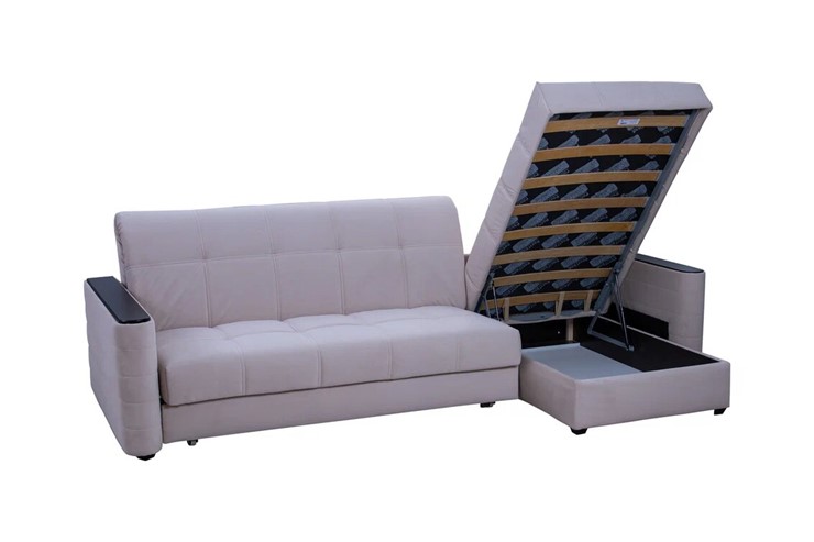 Угловой диван Севилья 3 120, оттоманка 200 в Перми - изображение 1