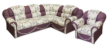 Угловой диван Соня-12 с креслом в Перми - предосмотр 2