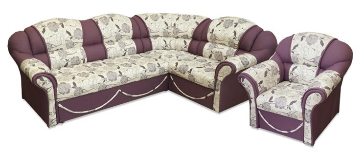Угловой диван Соня-12 с креслом в Перми - изображение 2