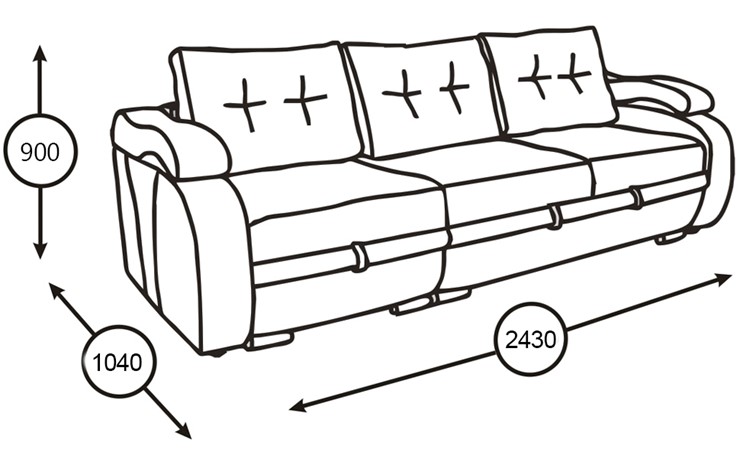Угловой диван Ванкувер Люкс в Перми - изображение 6