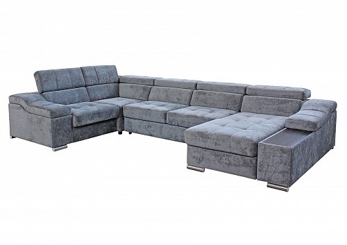 Угловой диван N-0-M П (П1+ПС+УС+Д2+Д5+П2) в Березниках - изображение