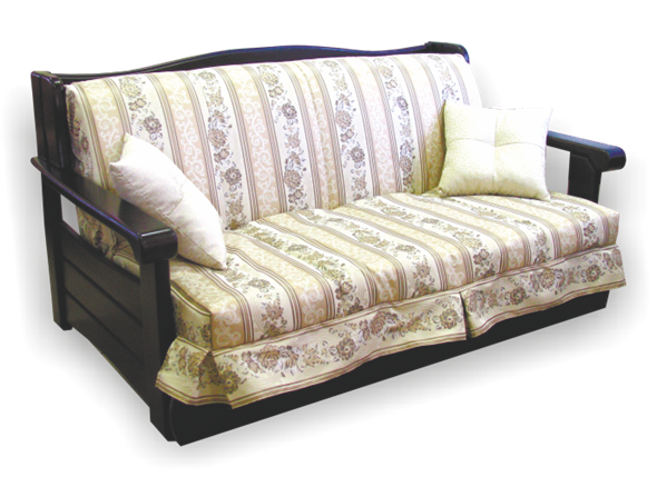 Прямой диван Аккордеон Бук 155, Классика, Элакс в Перми - изображение