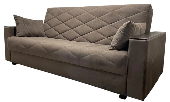 Прямой диван Престиж 15 Боннель+МДФ в Чайковском - изображение