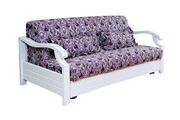 Прямой диван Глория, 1200 ППУ, цвет белый в Кунгуре
