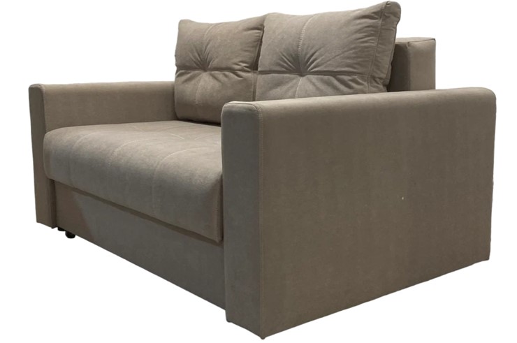 Прямой диван Комфорт 7 1200 ППУ+ЛАТЫ, широкий подлокотник в Перми - изображение 6