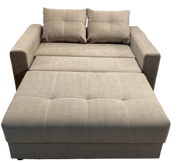Прямой диван Комфорт 7 1200 НПБ+ЛАТЫ, широкий подлокотник в Перми - изображение 7