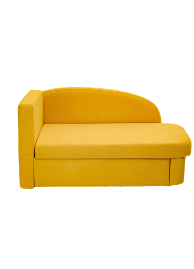 Диван-кровать левая Тедди желтый в Перми - изображение 1