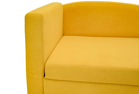 Диван-кровать левая Тедди желтый в Перми - изображение 2