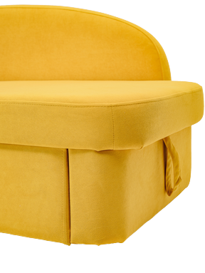 Диван-кровать левая Тедди желтый в Перми - изображение 3