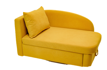 Диван-кровать левая Тедди желтый в Кунгуре