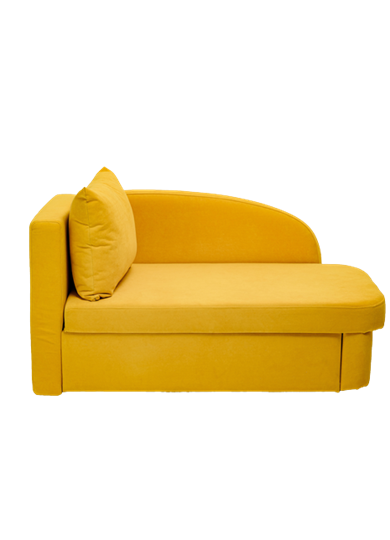 Диван-кровать левая Тедди желтый в Березниках - изображение 4