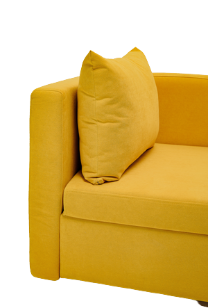 Диван-кровать левая Тедди желтый в Чайковском - изображение 5