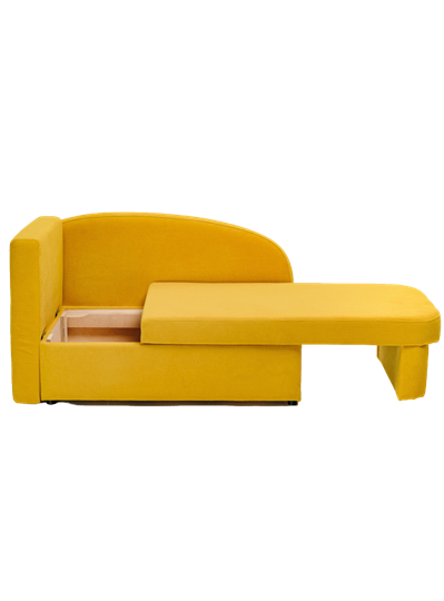Диван-кровать левая Тедди желтый в Чайковском - изображение 9