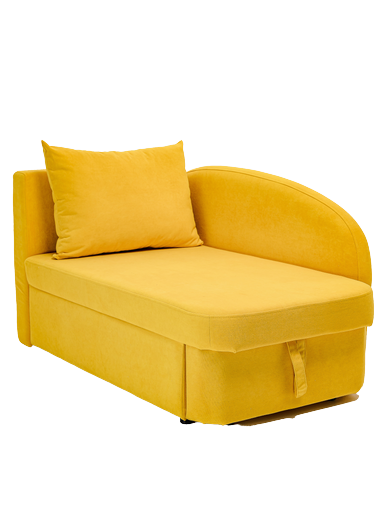 Диван-кровать левая Тедди желтый в Чайковском - изображение 11