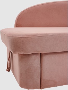 Диван-кровать правая Тедди розовый в Перми - изображение 4
